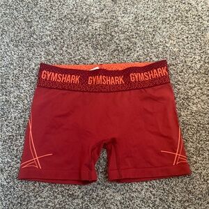 Gymshark Red and Orange Women’s Shorts